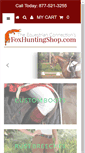 Mobile Screenshot of foxhuntingshop.com